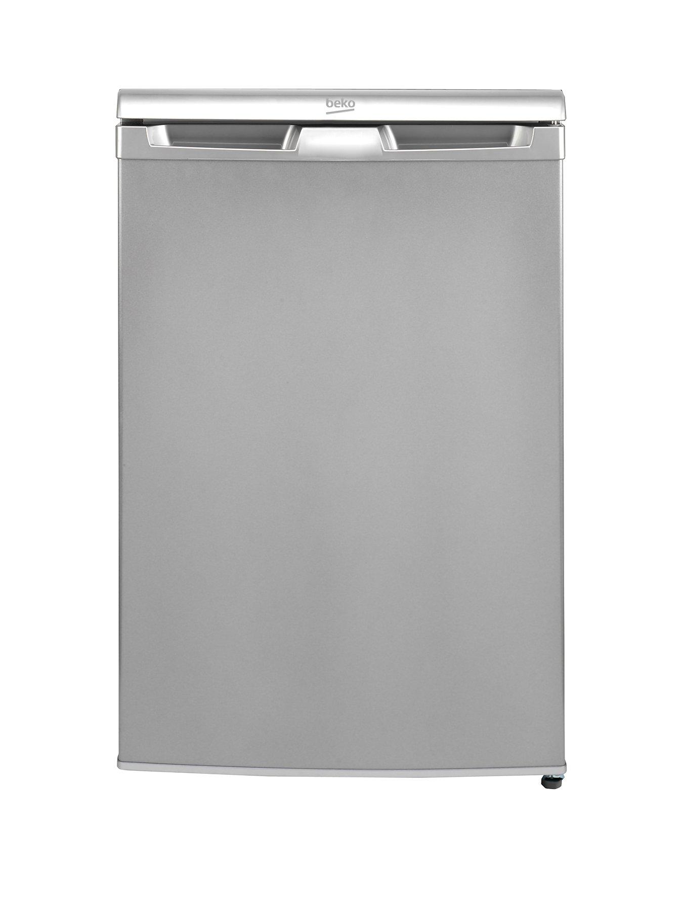 Beko Uf584Aps 55Cm Wide Under-Counter Freezer – Silver