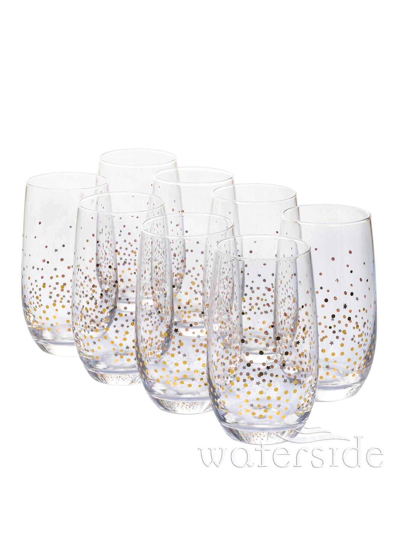 Waterside Gold Star Hi-Ball Glasses &Ndash; Set Of 8 review