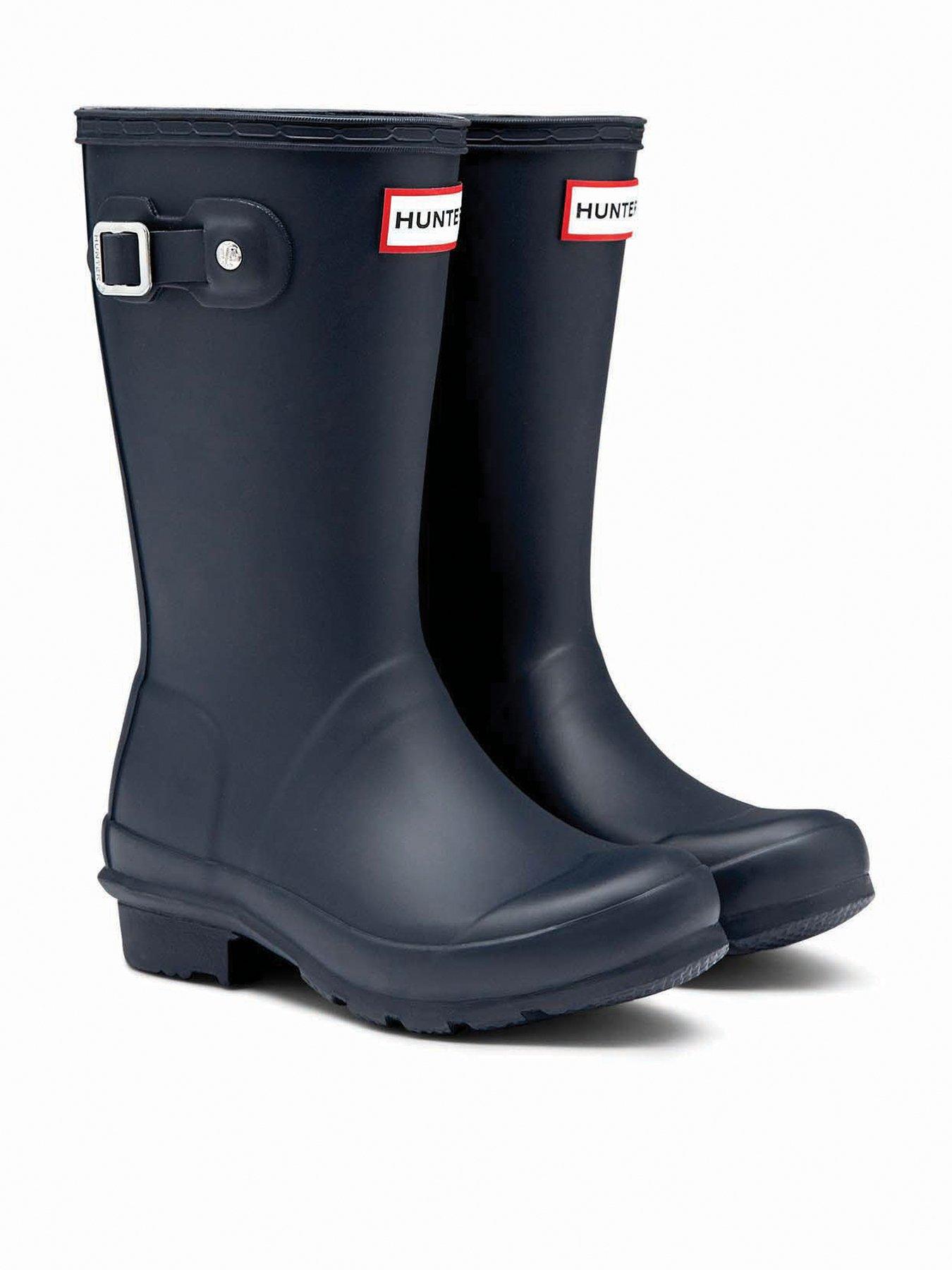 Hunter Original Kids Wellington Boots - Navy