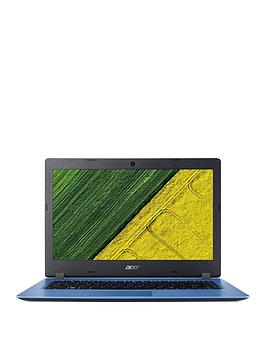 Acer Aspire 1 Intel® Celeron® 4Gb Memory 32Gb Storage 14In Laptop Blue With 1Yr Microsoft Office 365 – Laptop With Microsoft Office 365 Home And Mcafee Livesafe