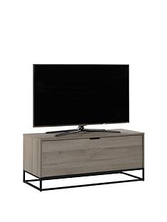 Off The Wall Cube 110 cm TV Cabinet - Oak Effect - fits up to 50 inch TV