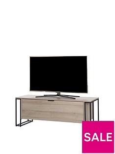 Off The Wall Cube 130 cm TV Cabinet - Oak Effect - fits up to 60 inch TV