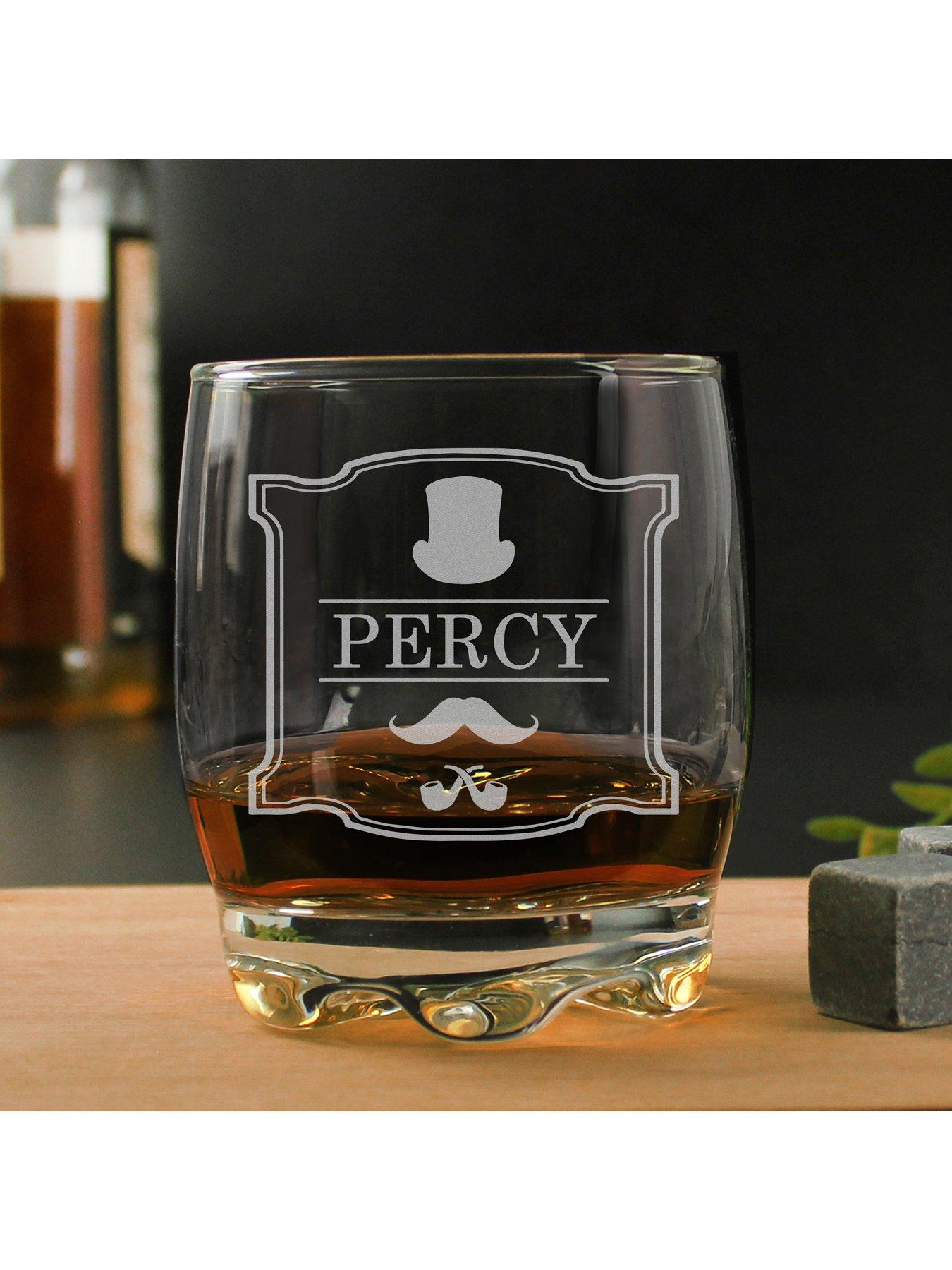 Image 3 of 5 of The Personalised Memento Company Personalised Gentleman's Glass With A Miniature Jack Daniel's