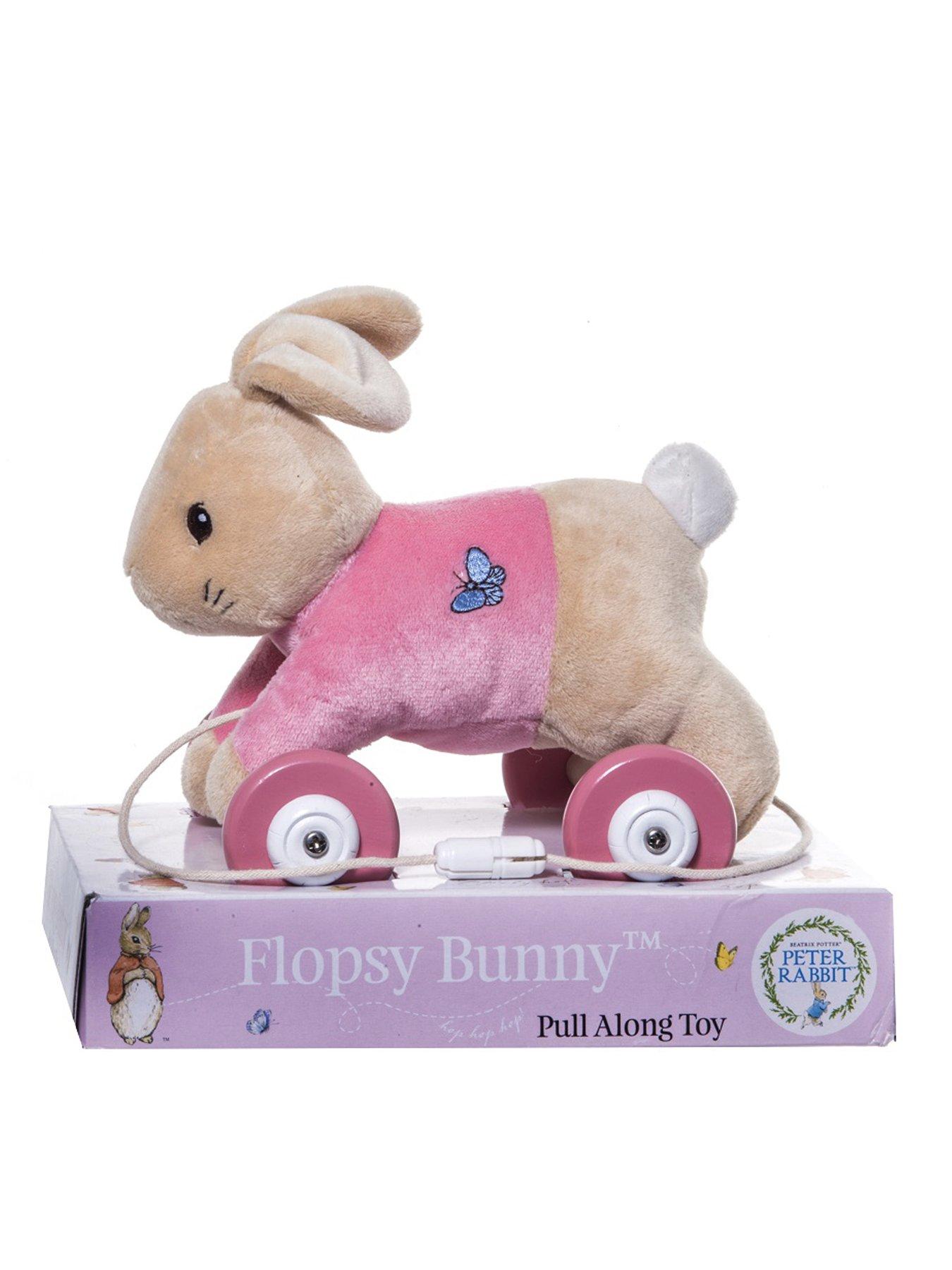 flopsy bunny pull along toy