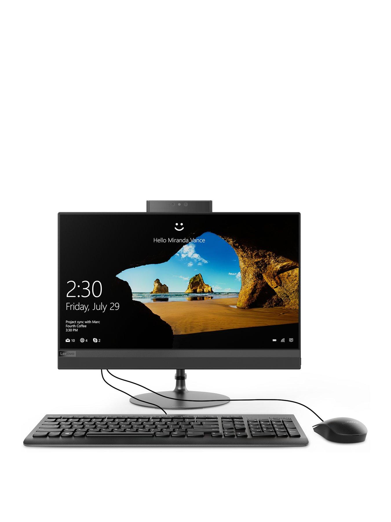 Lenovo Ideacentre Aio 520 Intel&Reg; Pentium&Reg; Processor, 8Gb Ram, 1Tb Hard Drive, 21.5 Inch All-In-One Desktop Pc  – All In One With Microsoft Office 365 Home