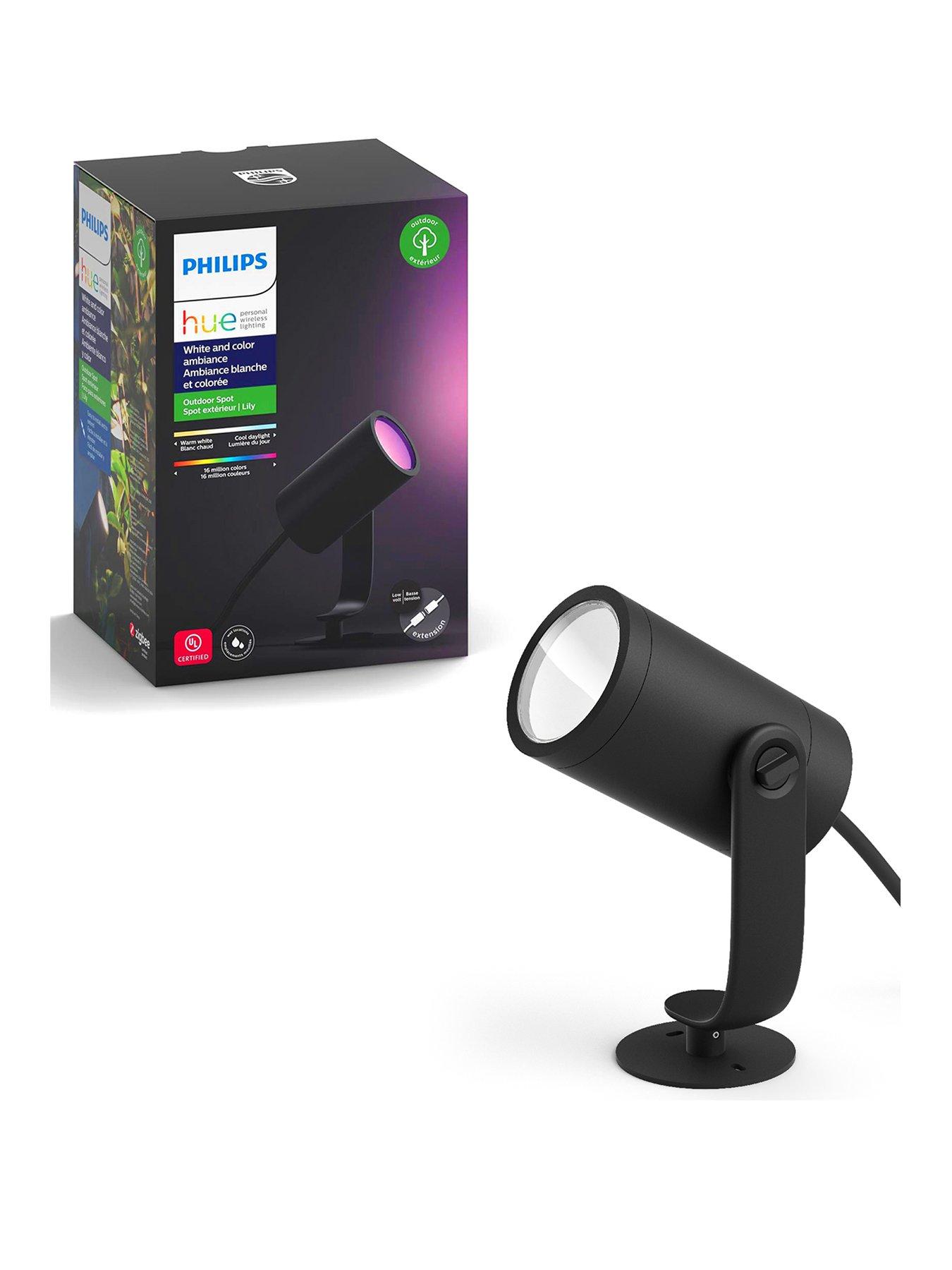 Image 1 of 7 of Philips Hue Hue Outdoor Lily Spike Anthracite 1x8W&nbsp;Extension