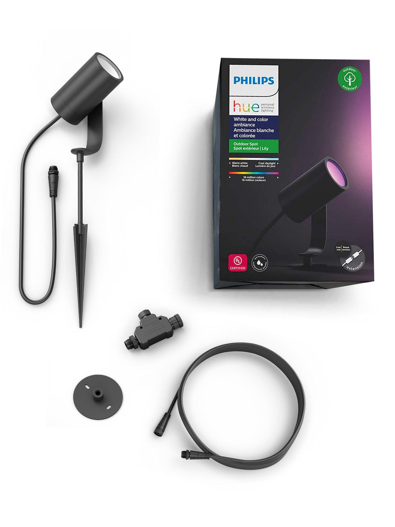 Image 3 of 7 of Philips Hue Hue Outdoor Lily Spike Anthracite 1x8W&nbsp;Extension