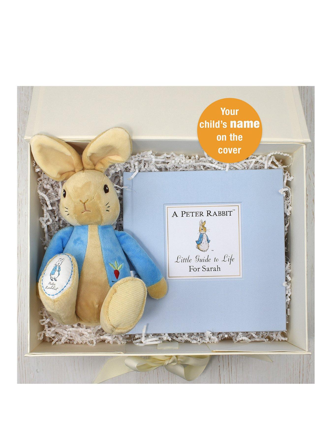 personalised peter rabbit teddy