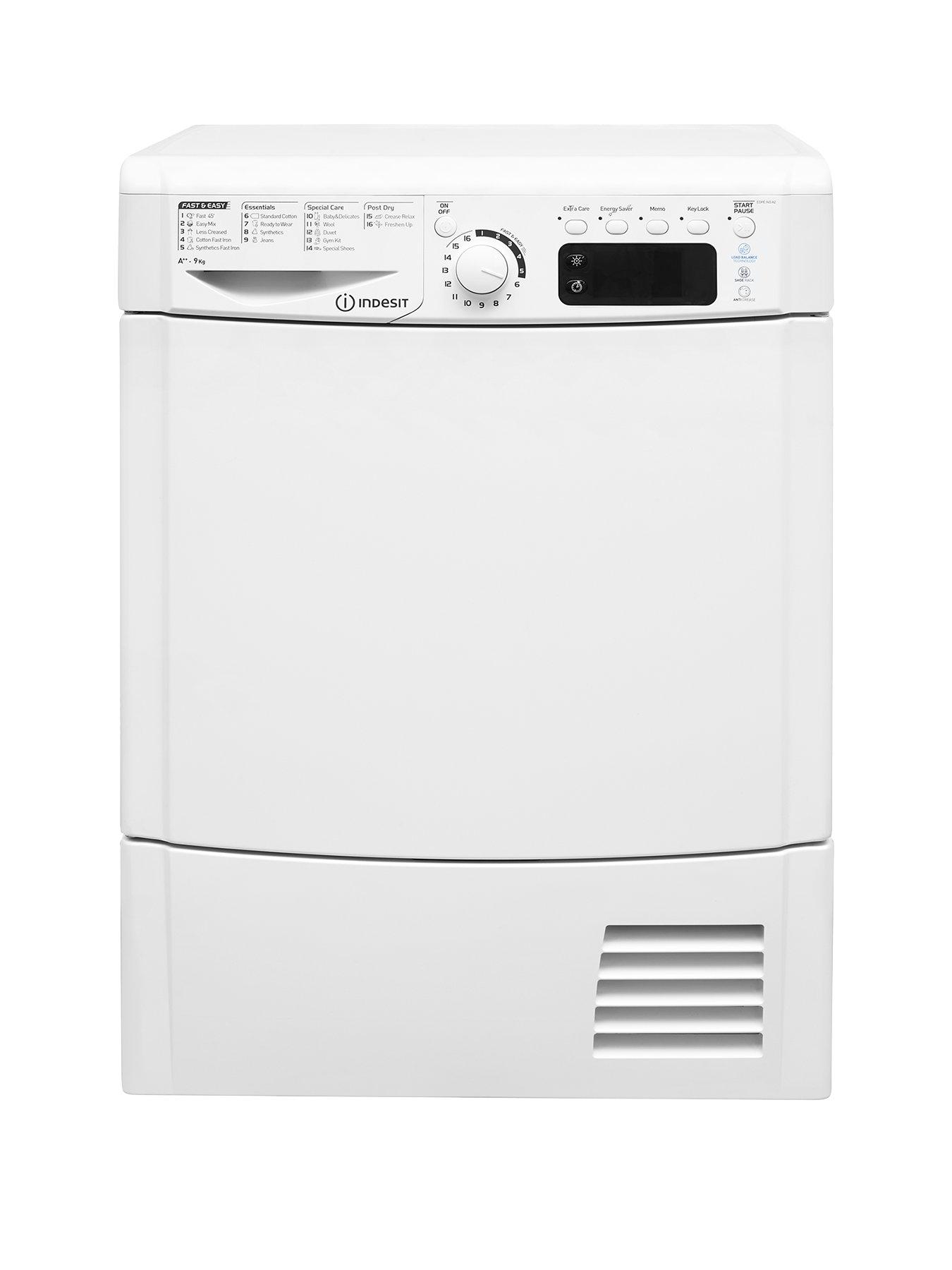 Indesit Ecotime Edpe945A2Eco 9Kg Load Heat Pump Tumble Dryer – White