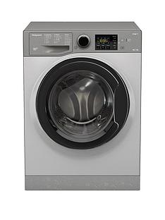 Hotpoint Aquarius FDL9640G 9kg Wash, 6kg Dry, 1400 Spin Washer Dryer - Graphite