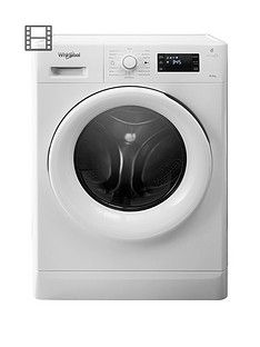 Whirlpool Freshcare FWDG86148W 8kg Wash, 6kg Dry, 1400 Spin Washer Dryer - White