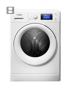 Whirlpool Freshcare FWDD1071681W 10kg Wash, 7kg Dry 1600 Spin Washer Dryer - White