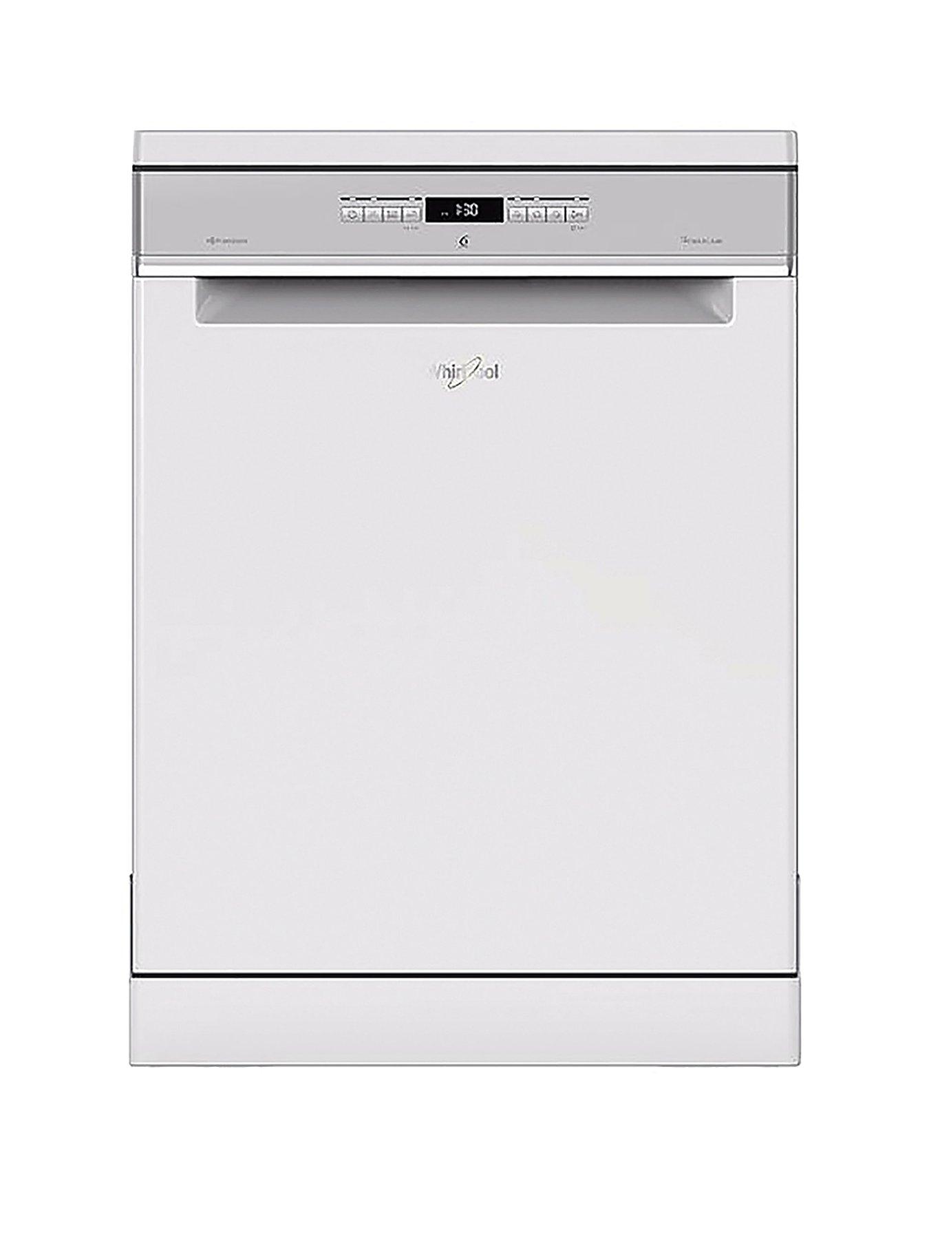 Whirlpool Power Clean Wfo3T3236P Full Size 14-Place Dishwasher – White