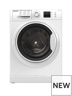 Hotpoint Active Care NM10944WW 9kg Load, 1400 Spin Washing Machine - White