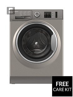 Hotpoint NM10944GS 9kg Load, 1400 Spin Washing Machine - Graphite