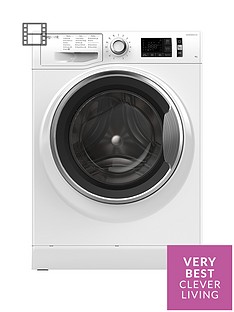 Hotpoint Active Care NM11946WCA 9kg Load, 1400 Spin Washing Machine - White