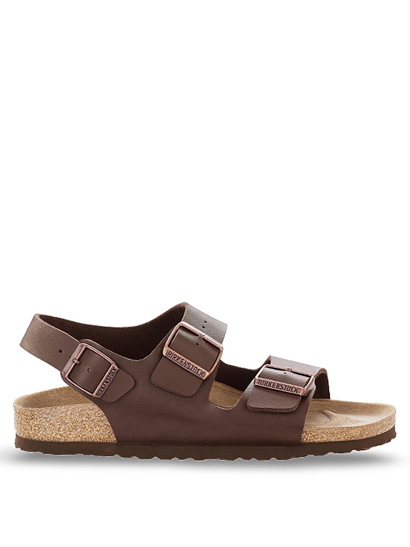 Men s Milano Birko Flor Sandal Brown