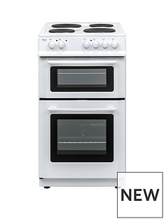 Swan SX15811W 50cm Wide Freestanding Twin Cavity Electric Cooker