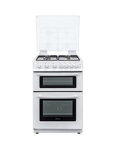 Swan SX15861W 60cm Wide Freestanding Gas Double Oven Cooker
