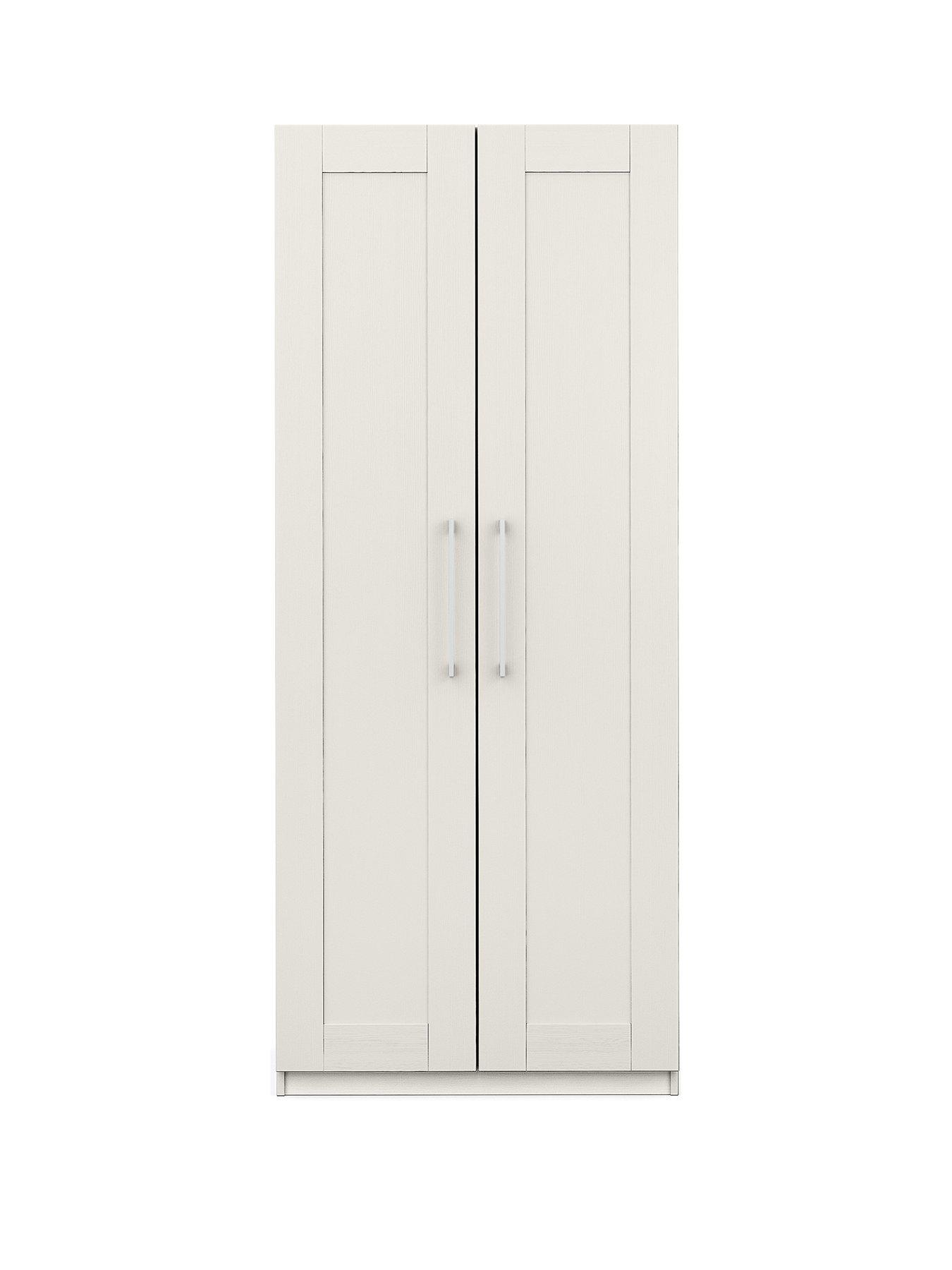 undefined Frodsham Ready Assembled 2 Door Wardrobe
