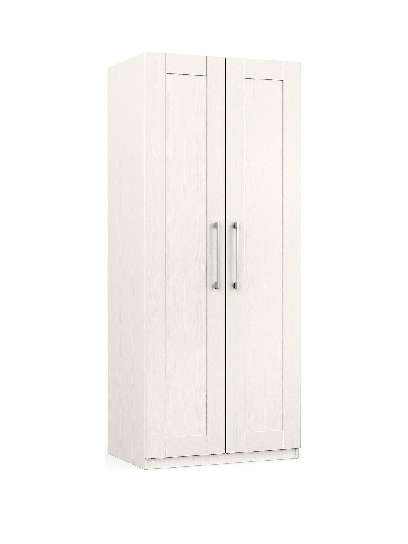 Image 3 of 5 of One Call Frodsham&nbsp;Ready Assembled 2 Door Wardrobe