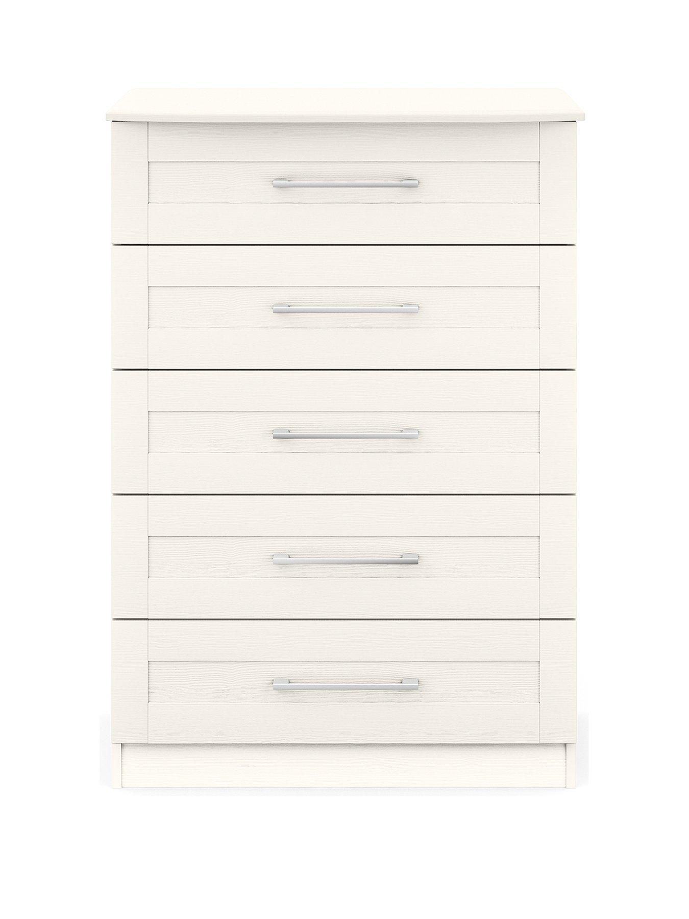 Image 1 of 5 of One Call Frodsham&nbsp;Ready Assembled 5 Drawer Chest