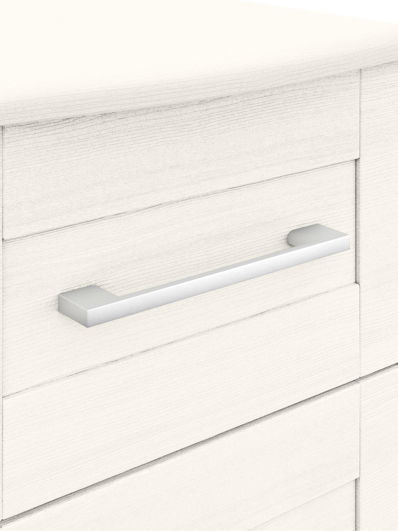 Image 5 of 5 of One Call Frodsham Ready Assembled 3 Drawer Bedside Chest