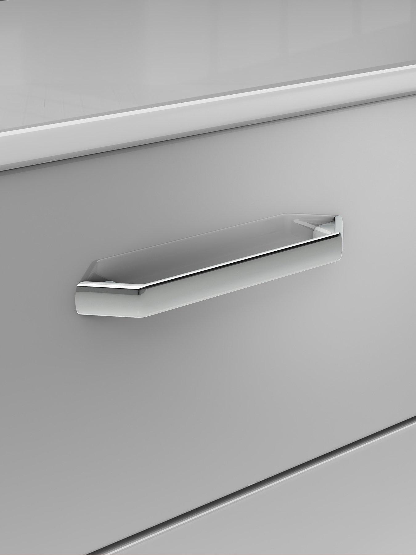Image 5 of 5 of One Call Sanford&nbsp;Ready Assembled High Gloss 4 + 4 Drawer Chest