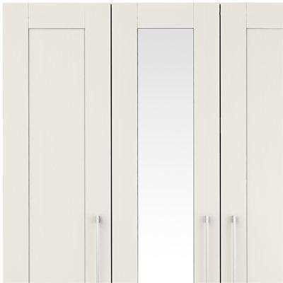 One Call Frodsham Part Assembled 3 Door Wardrobe