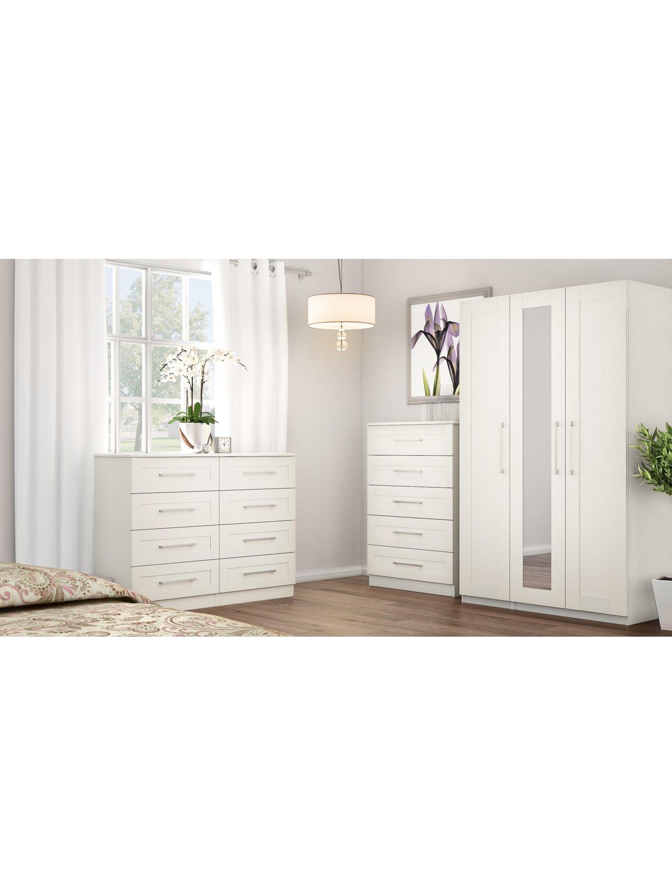 Image 2 of 5 of One Call Frodsham Part Assembled&nbsp;3 Door Wardrobe