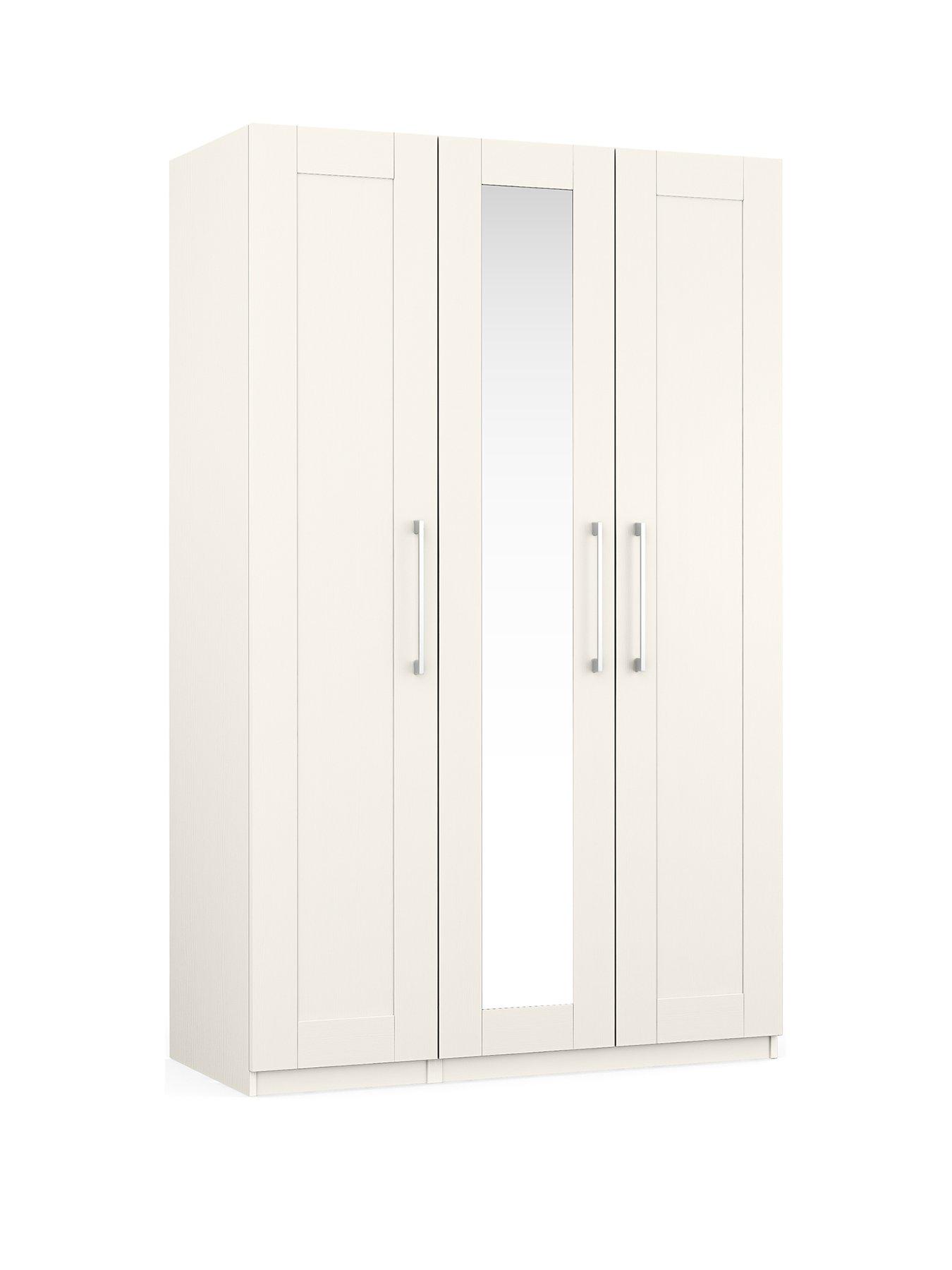 Image 3 of 5 of One Call Frodsham Part Assembled&nbsp;3 Door Wardrobe