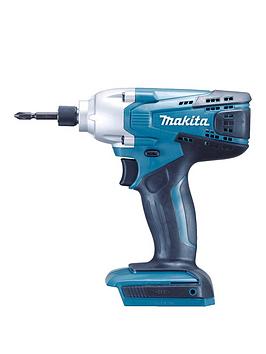 Product photograph of Makita 18-volt G Series Cordless Impact Driver - Body Only from very.co.uk