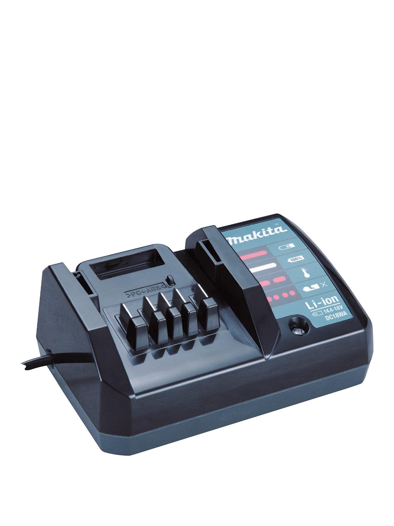 Product photograph of Makita 18-volt G Series Battery Charger from very.co.uk