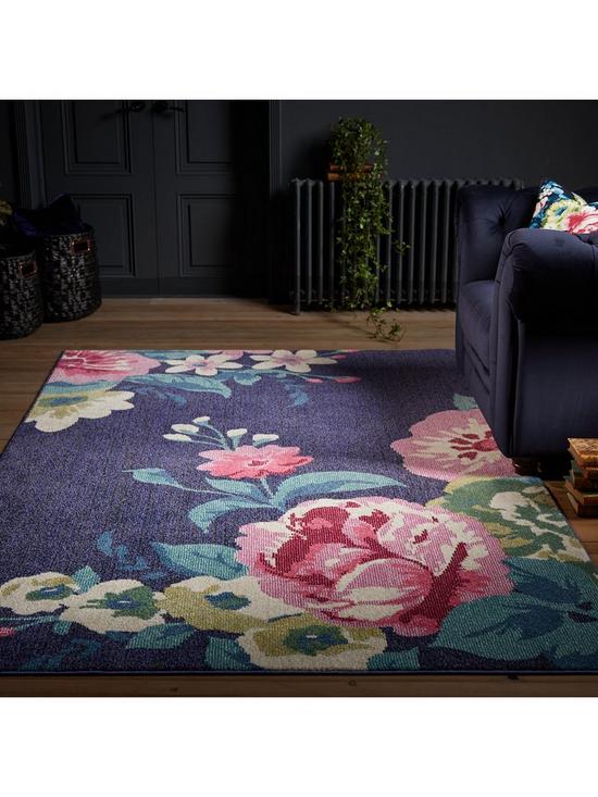 stillFront image of laurence-llewelyn-bowen-emilia-floral-rug