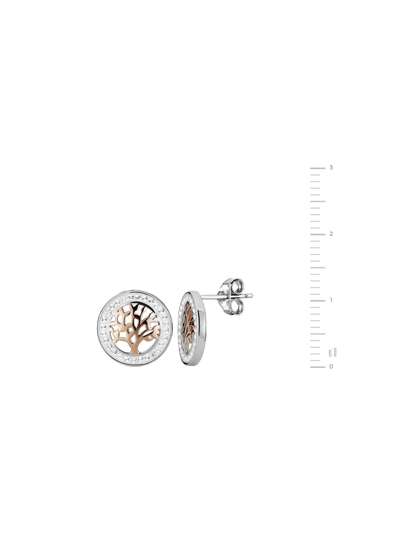 Pandora tree of hot sale love earrings