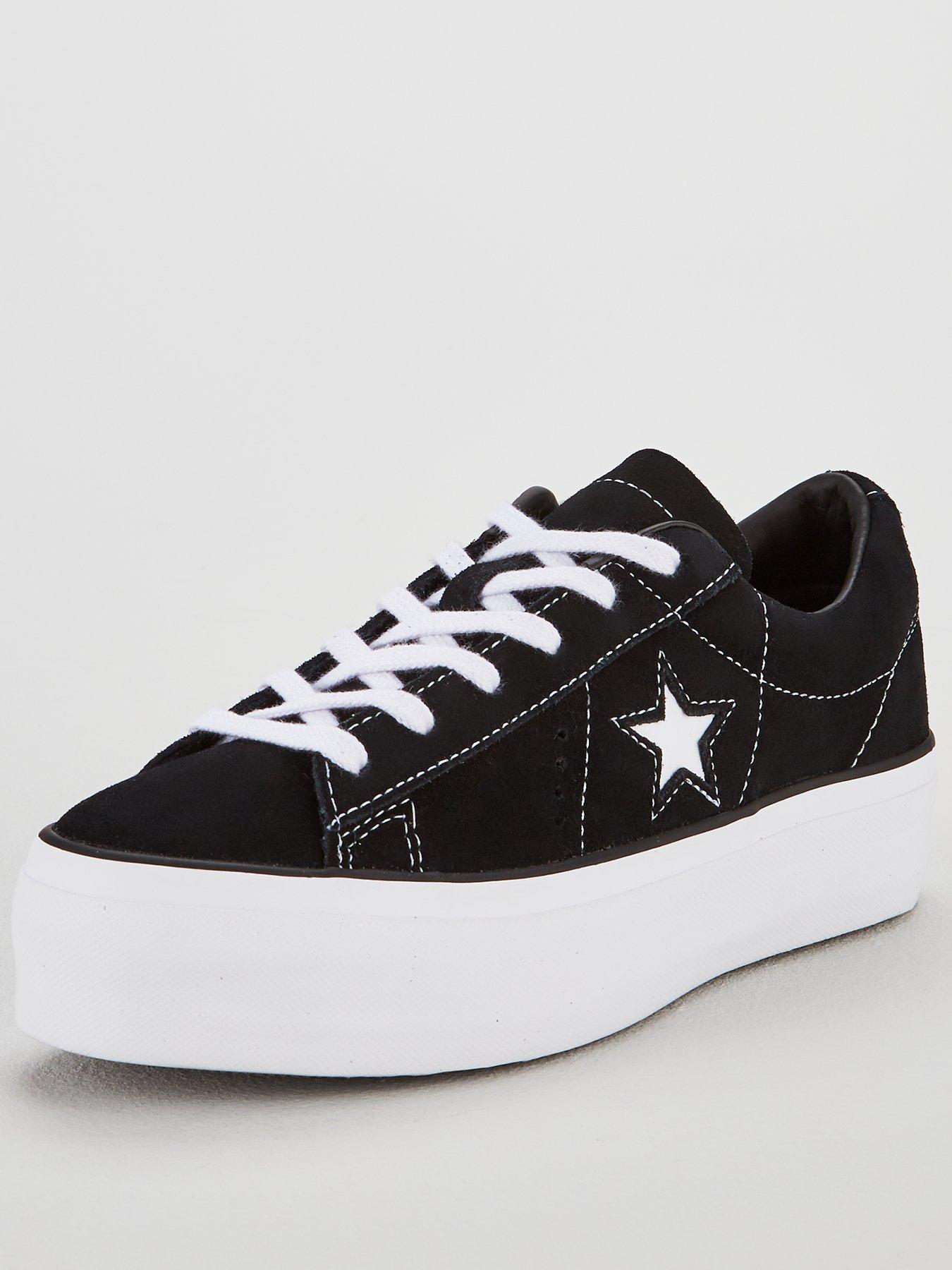 suede platform converse