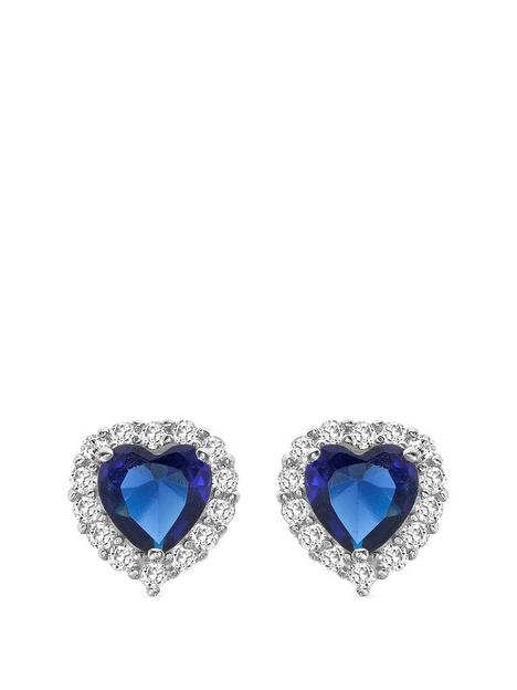 love-gem-9ct-white-gold-sapphire-amp-cubic-zirconia-halo-heart-stud-earrings