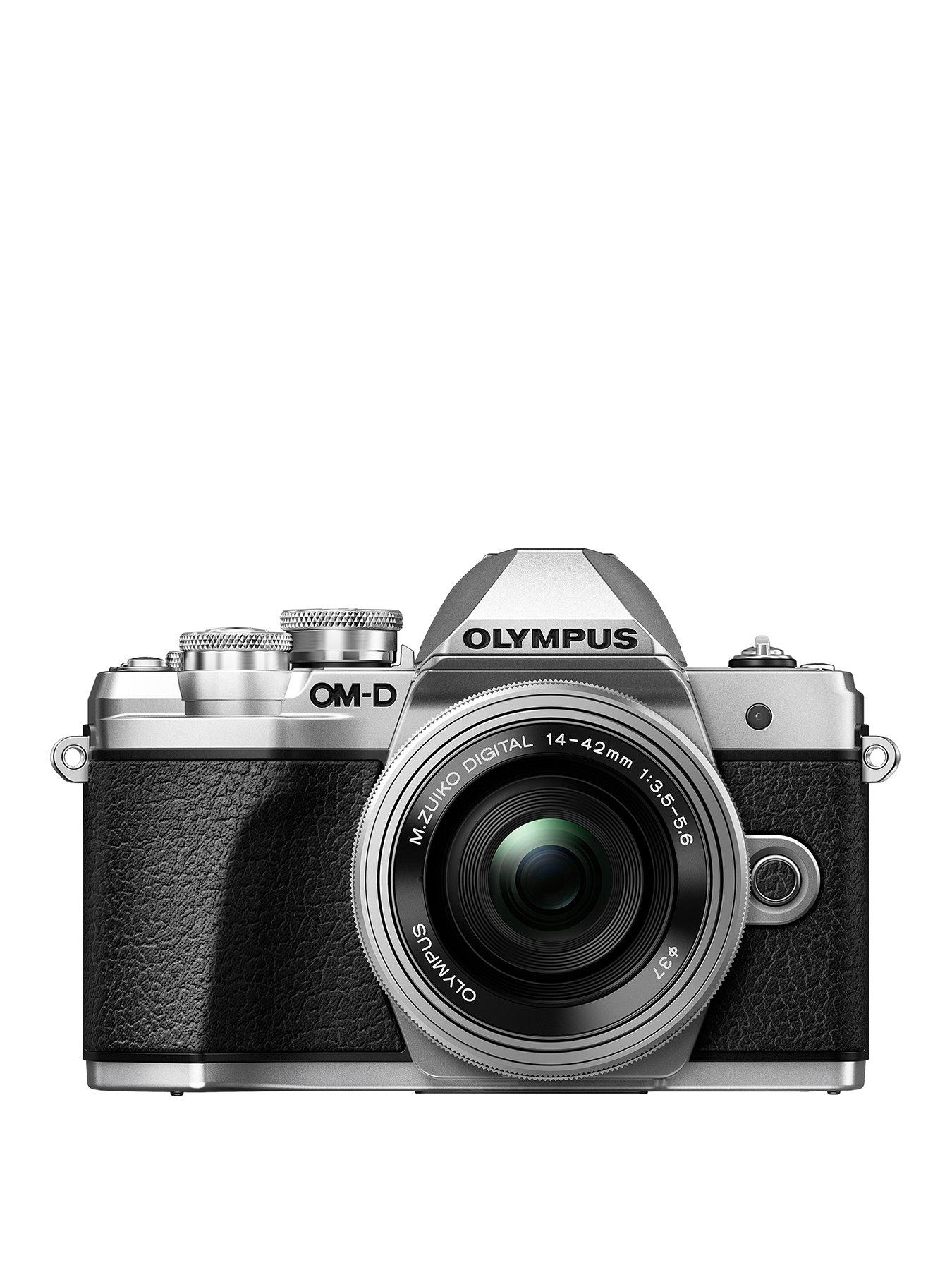 Olympus Om-D E-M10 Mk Iii Silver Camera 14-42Mm Ez Pancake + 40-150Mm R Lens