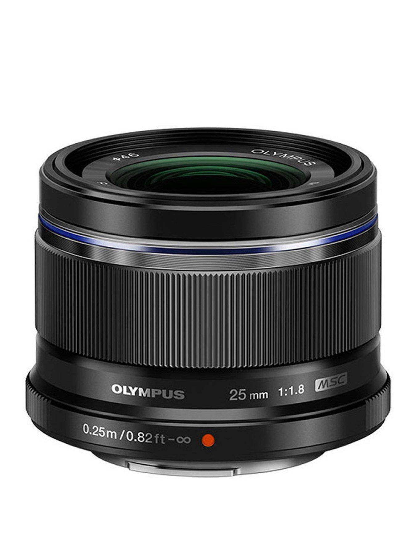 Olympus M.Zuiko Digital 25Mm 1:1.8 Incl Lens Hood / Es-M2518 – Black