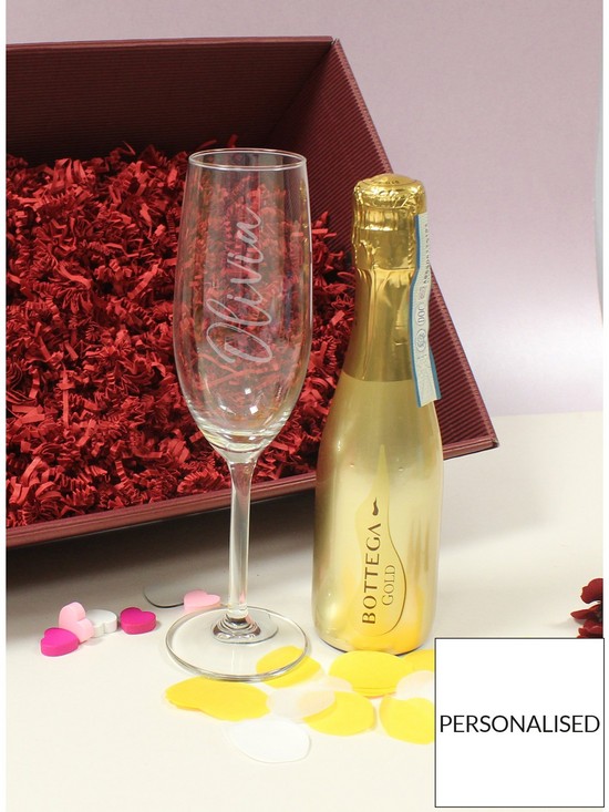 stillFront image of the-personalised-memento-company-personalised-champagne-glass-withnbsp200mlnbspbotteganbspprosecco