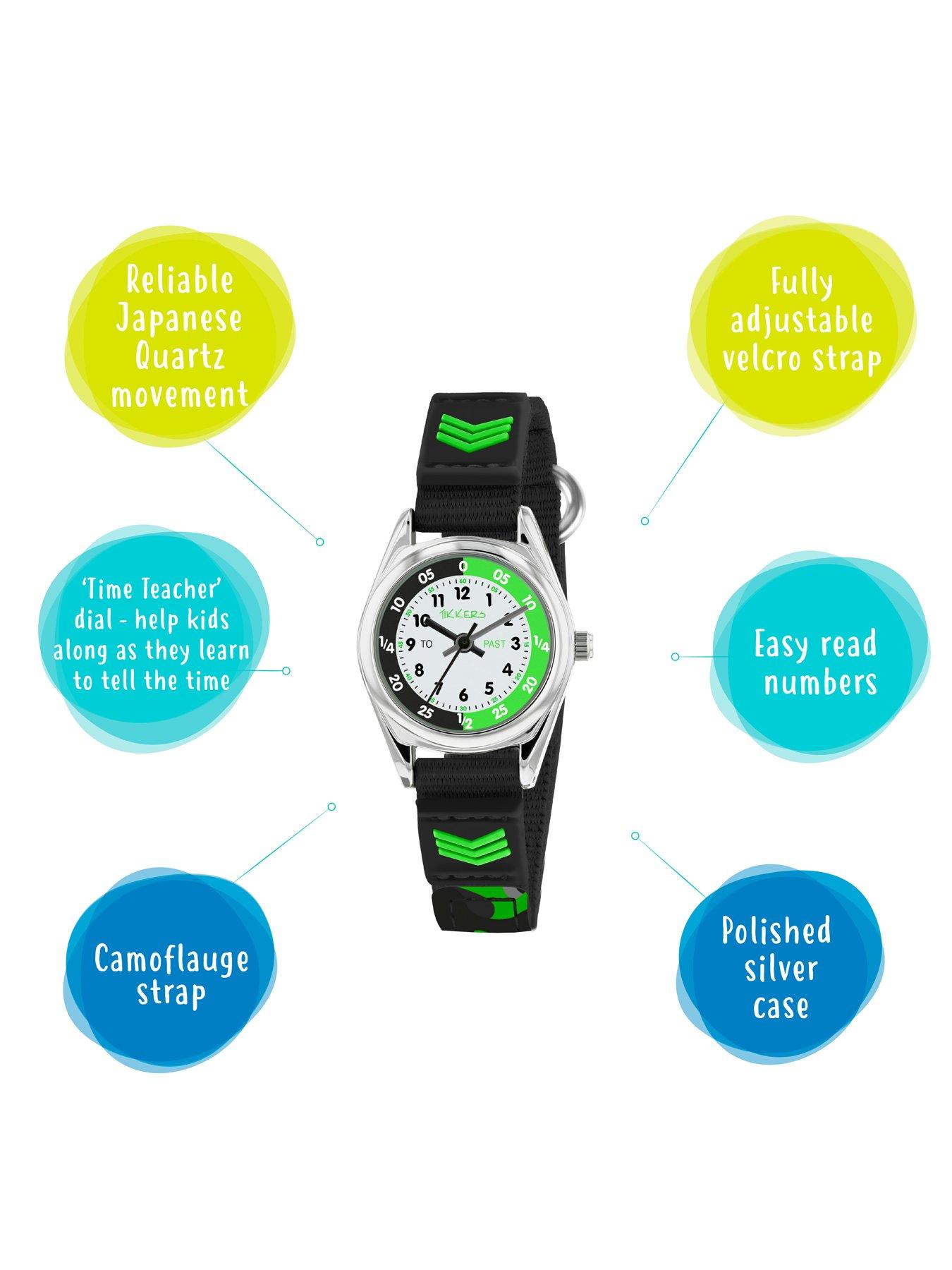 Kids velcro digital watch discount