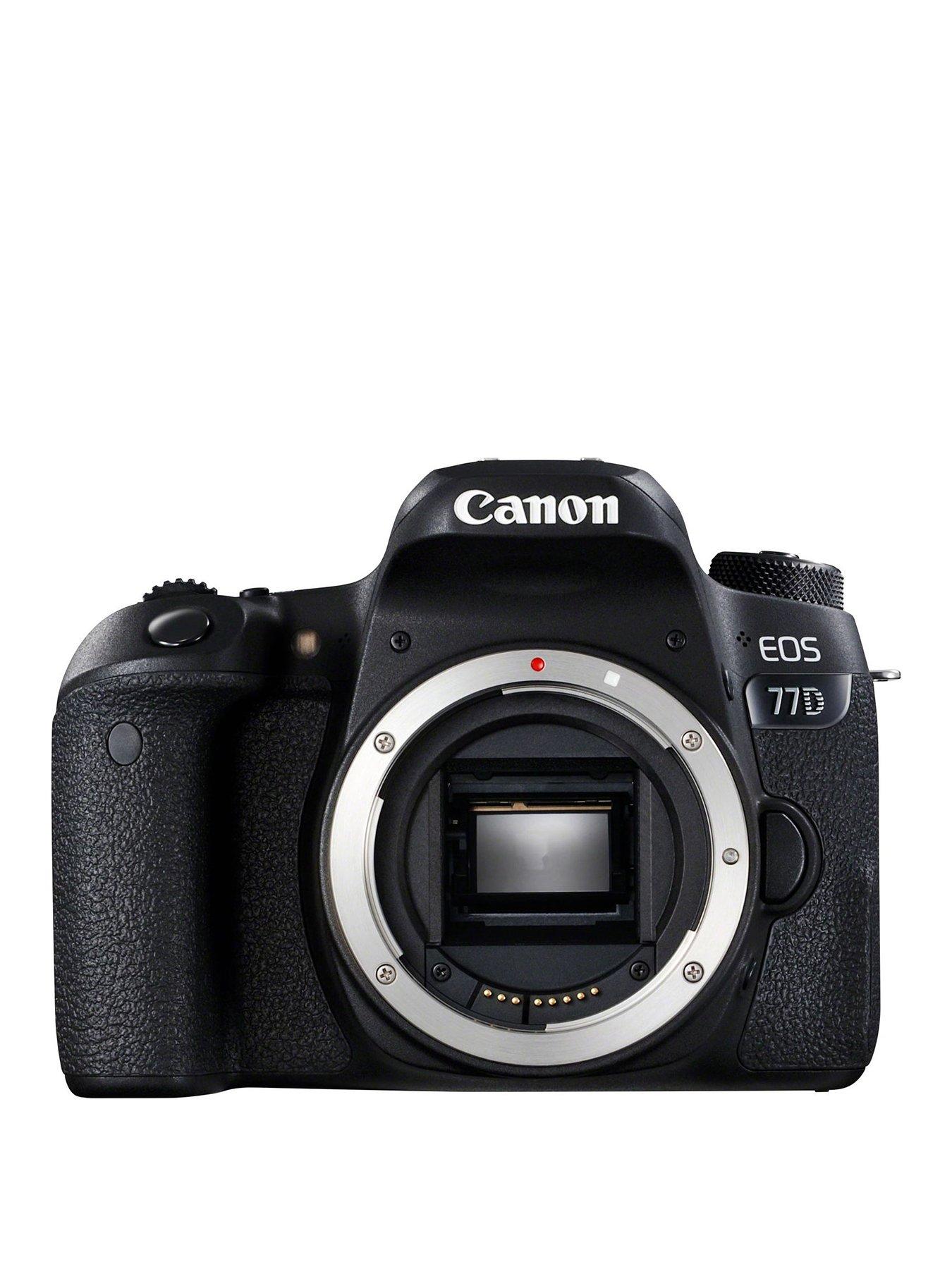 Canon Eos 77D Slr Camera Body Only – Black