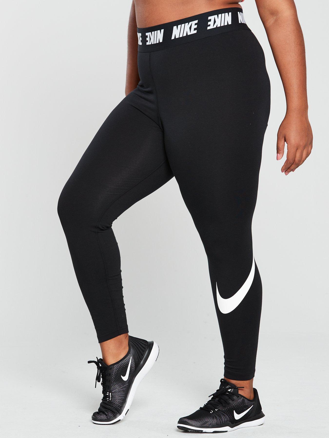 nike check leggings