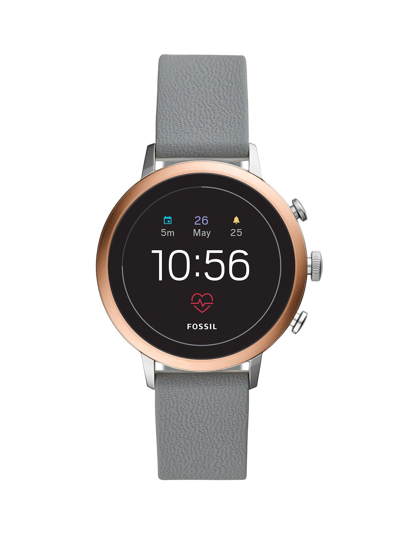 fossil q smartwatch rose gold