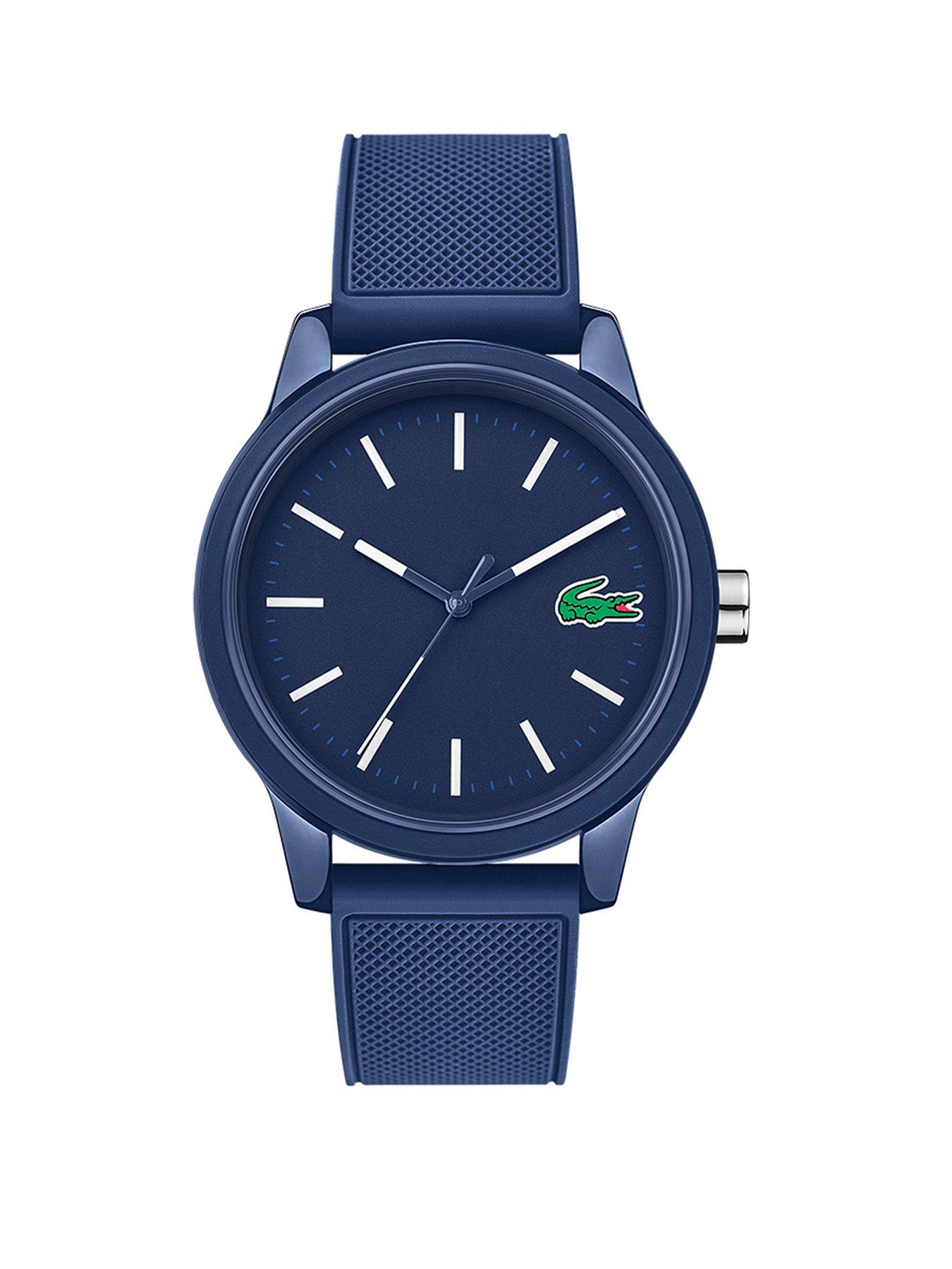 Lacoste Lacoste 12.12 Blue Dial Blue Fabric Strap Mens Watch review