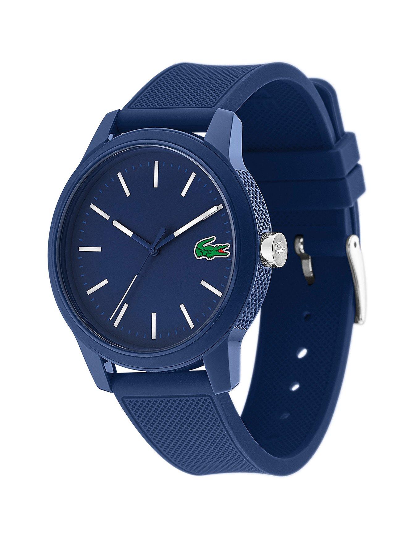 lacoste watch 12.12 blue