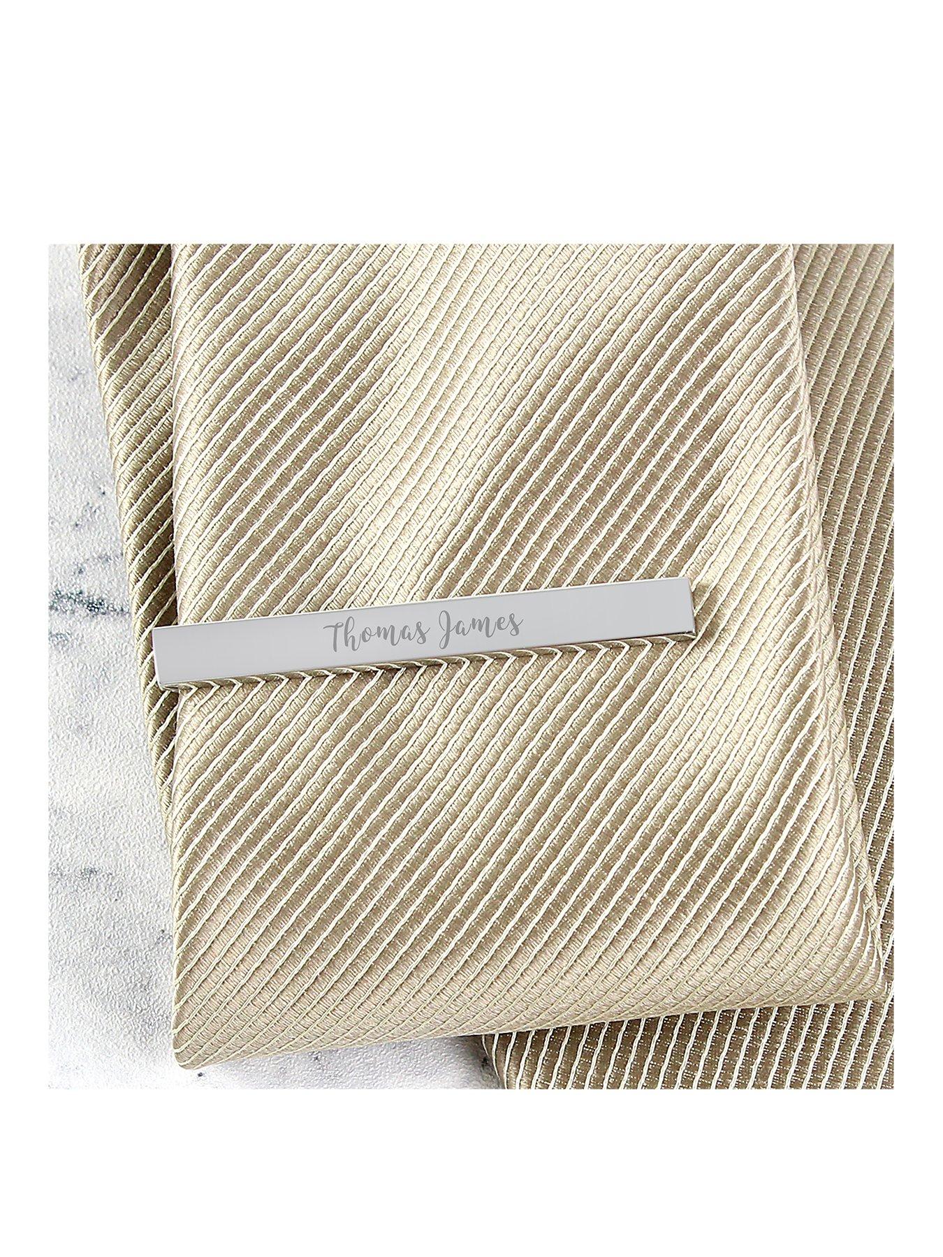 undefined Personalised Tie Clip