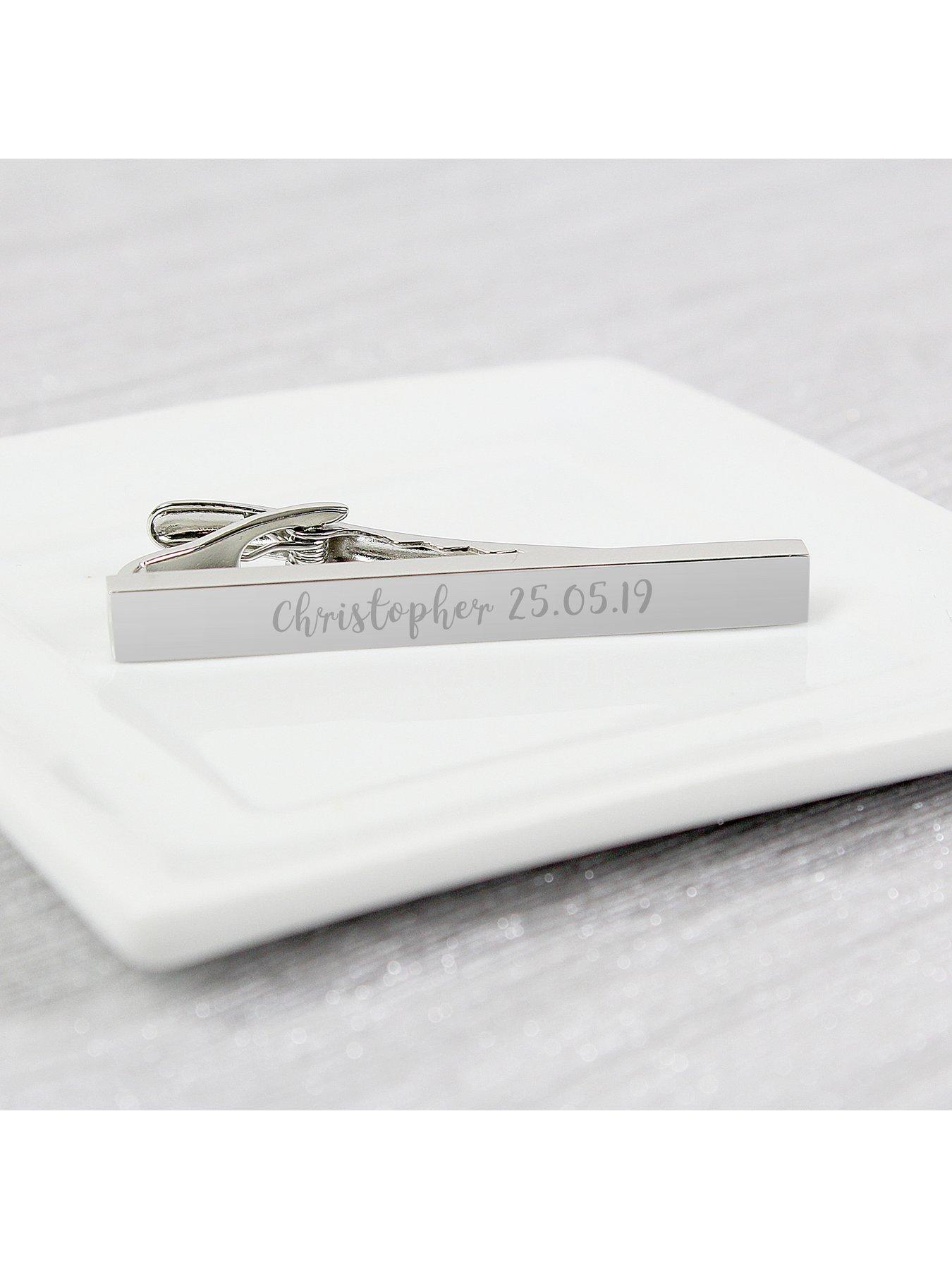 Image 3 of 6 of The Personalised Memento Company Personalised&nbsp;Tie Clip