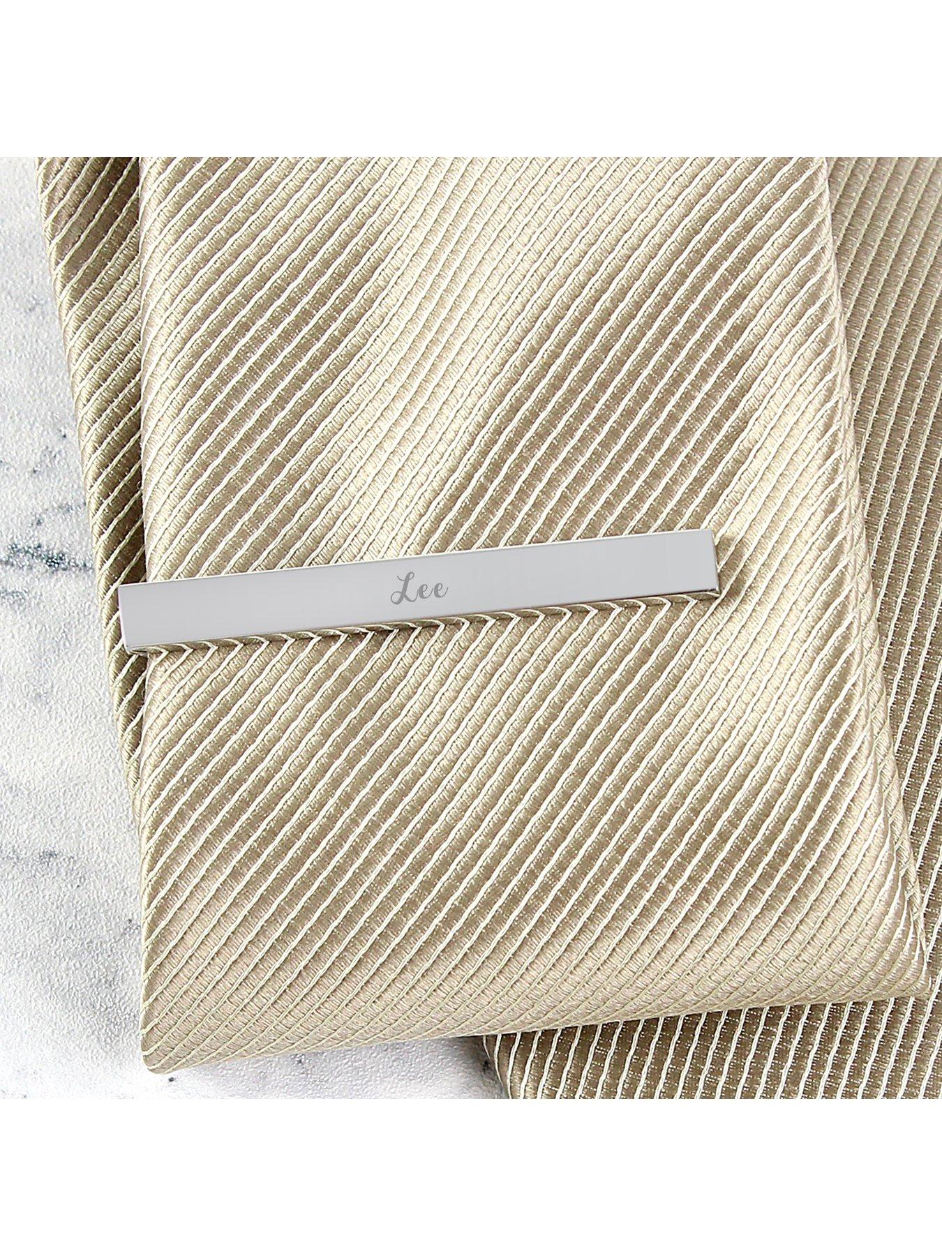 Image 4 of 6 of The Personalised Memento Company Personalised&nbsp;Tie Clip