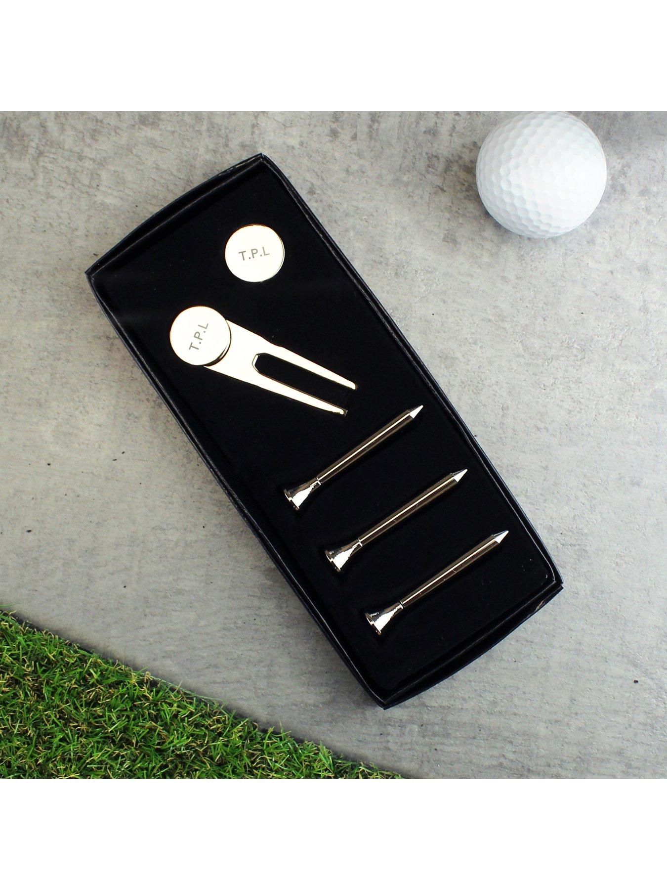 Image 3 of 3 of The Personalised Memento Company Personalised Golf Set Including Tees, Pitch Repairer And A Marker Pen